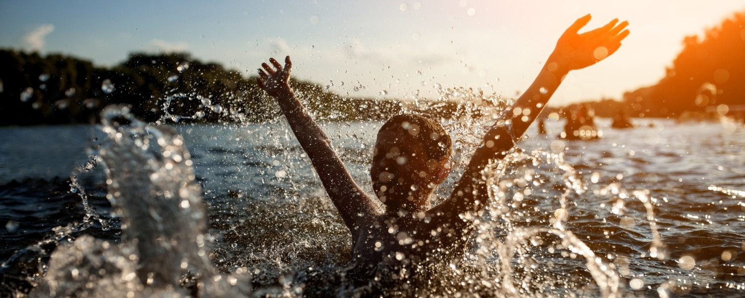 Big Bear Lake Swimming