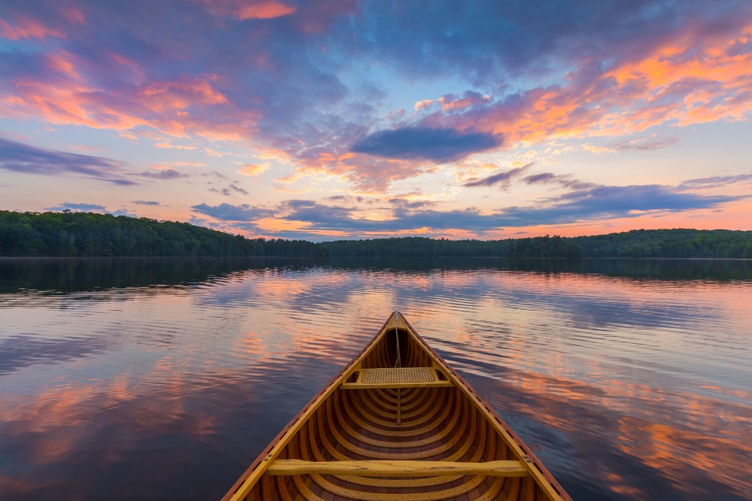 canoeing is just one of the many things to do at big bear lake